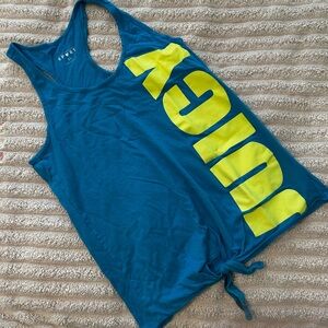 Juicy Couture Teal and Lime tank